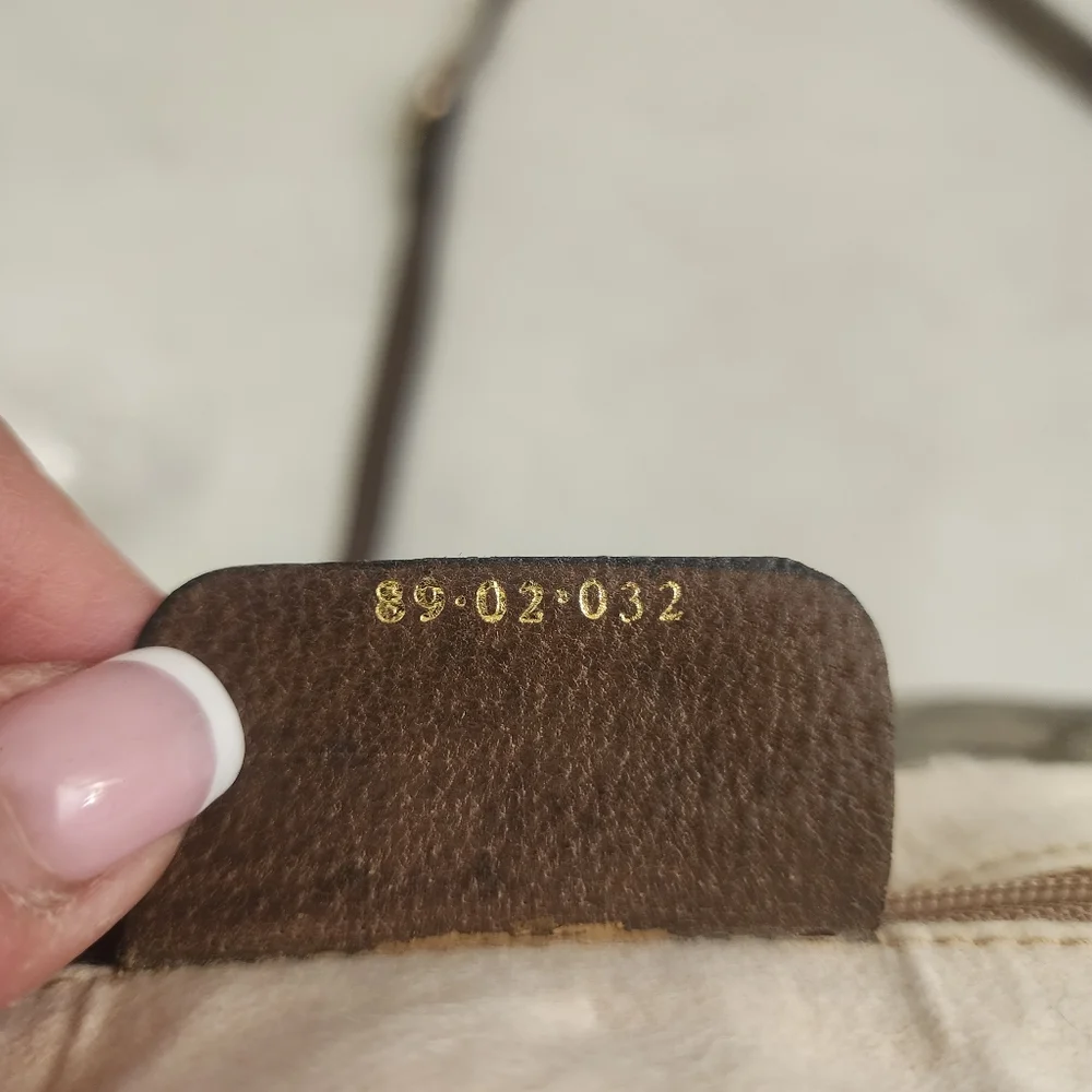 Authentic Vintage Gucci Canvas Sherry Line Shoulder Bag With Digital COA - Picture 10 of 15